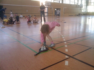 Emma beim Sternlauf