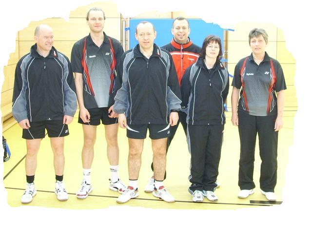 Schmärz-Team: Göran - Denis - Uwe - Thomas - Sandy - Silvia